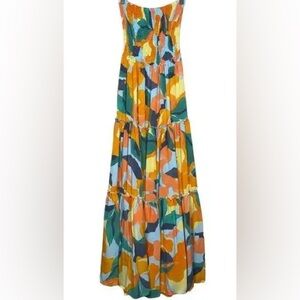 Anthropologie Abel the Label Strapless Dress